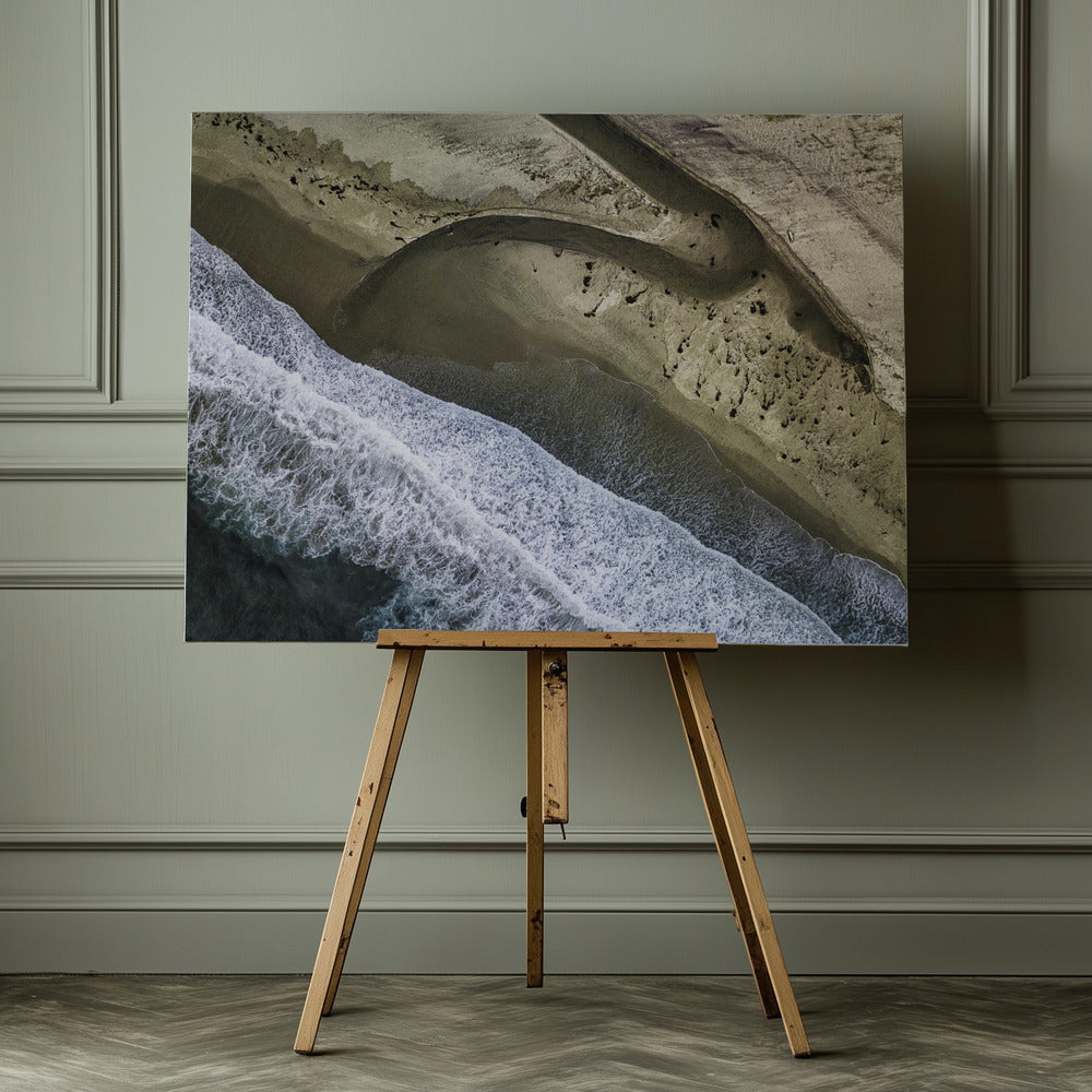 Big Sur Aerial - Poster / Art Print - interiör