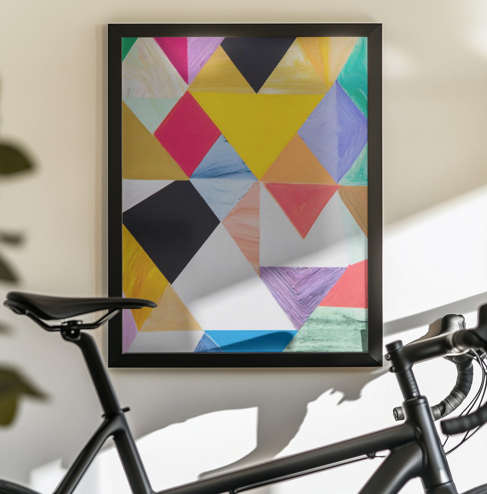 Triangle Drama - Poster / Art Print - interiör