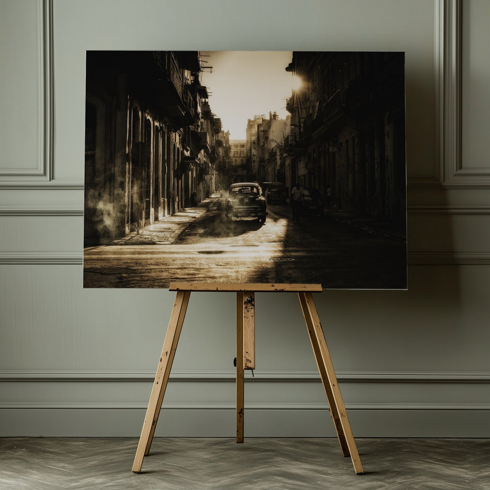 Mystic morning in Havana... - Poster / Art Print - interiör