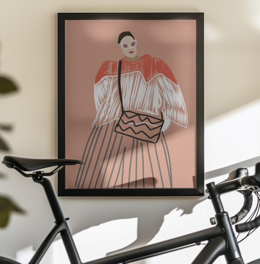 Claudia - Poster / Art Print - interiör