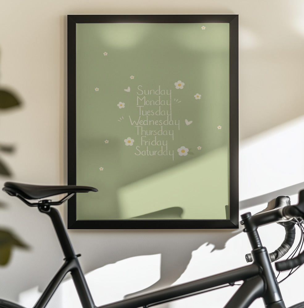 Happy Day - Poster / Art Print - interiör