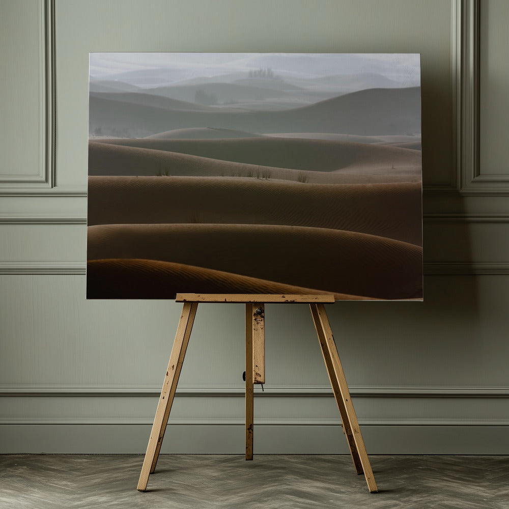 Foggy morning - Poster / Art Print - interiör