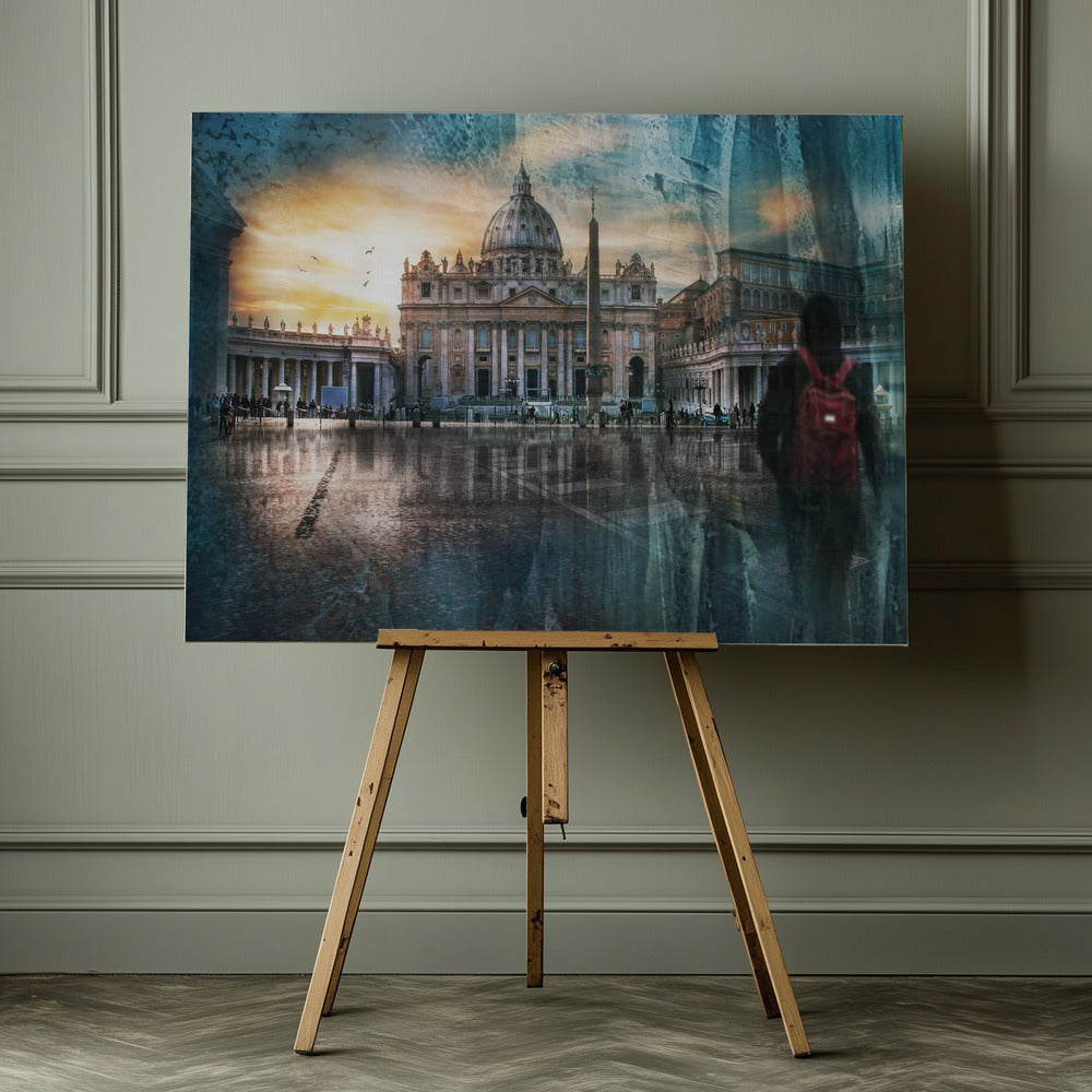 St. Peter's Square - Poster / Art Print - interiör