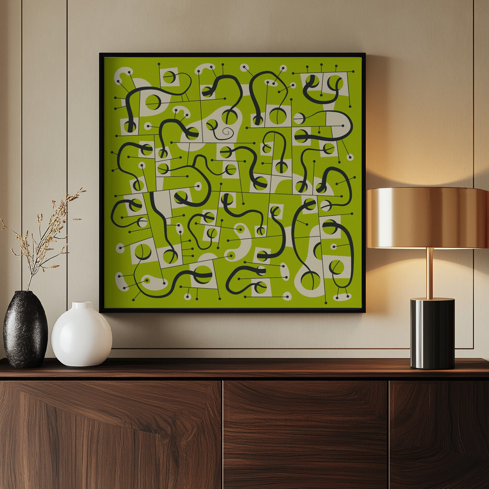 Different Worlds - Poster / Art Print - interiör