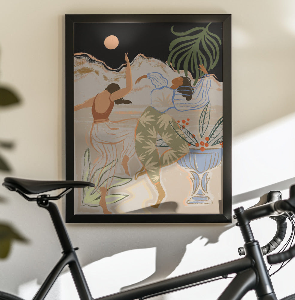 Moonlightdance - Poster / Art Print - interiör