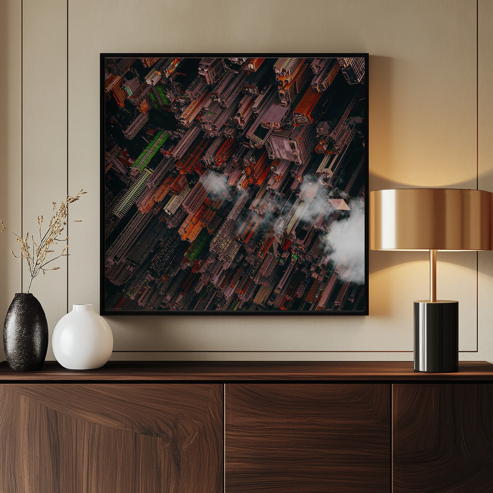Architecture of Density - Poster / Art Print - interiör