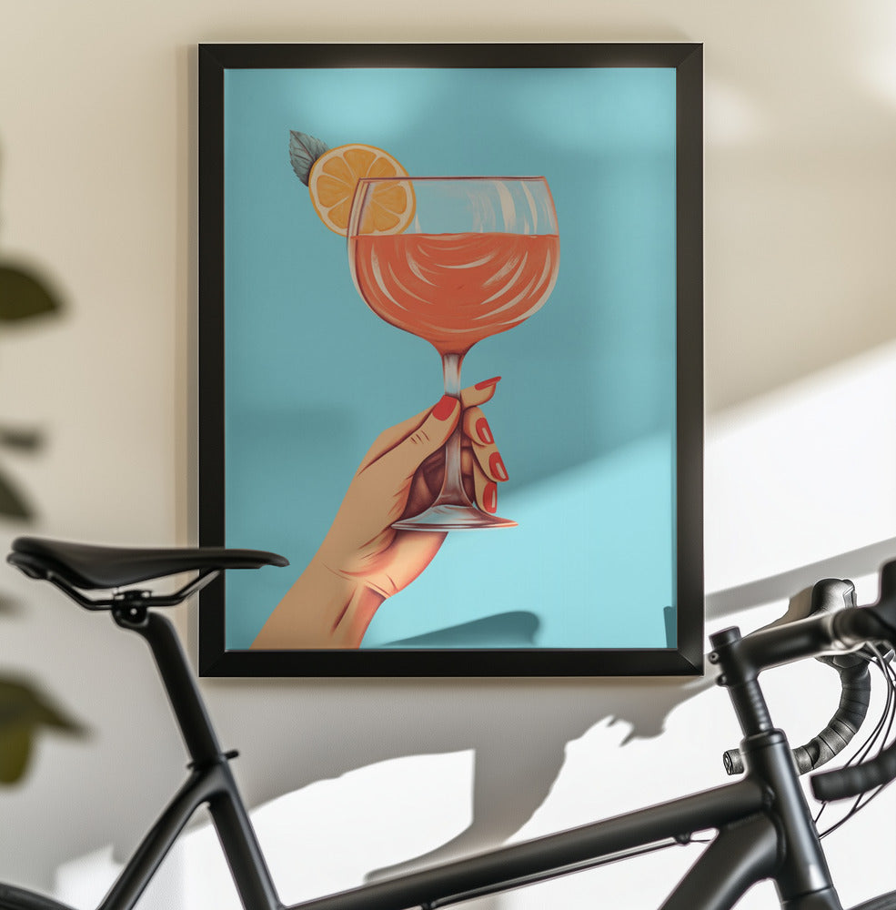 A Toast To You! - Poster / Art Print - interiör
