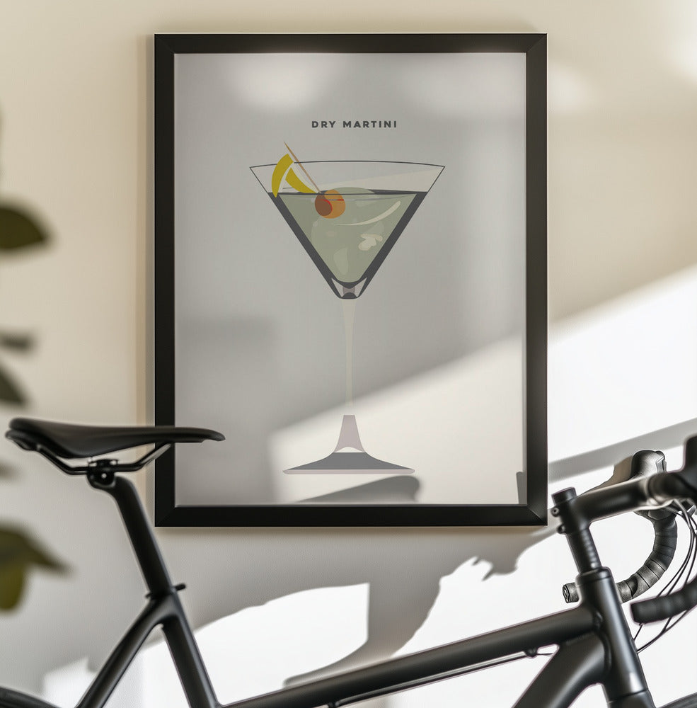 Dry Martini - Poster / Art Print - interiör