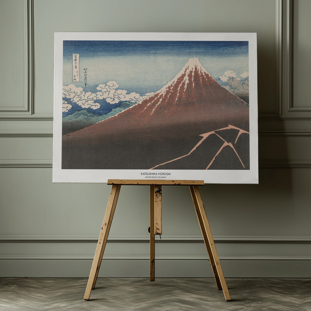 Shower Below Summit - Poster / Art Print - interiör