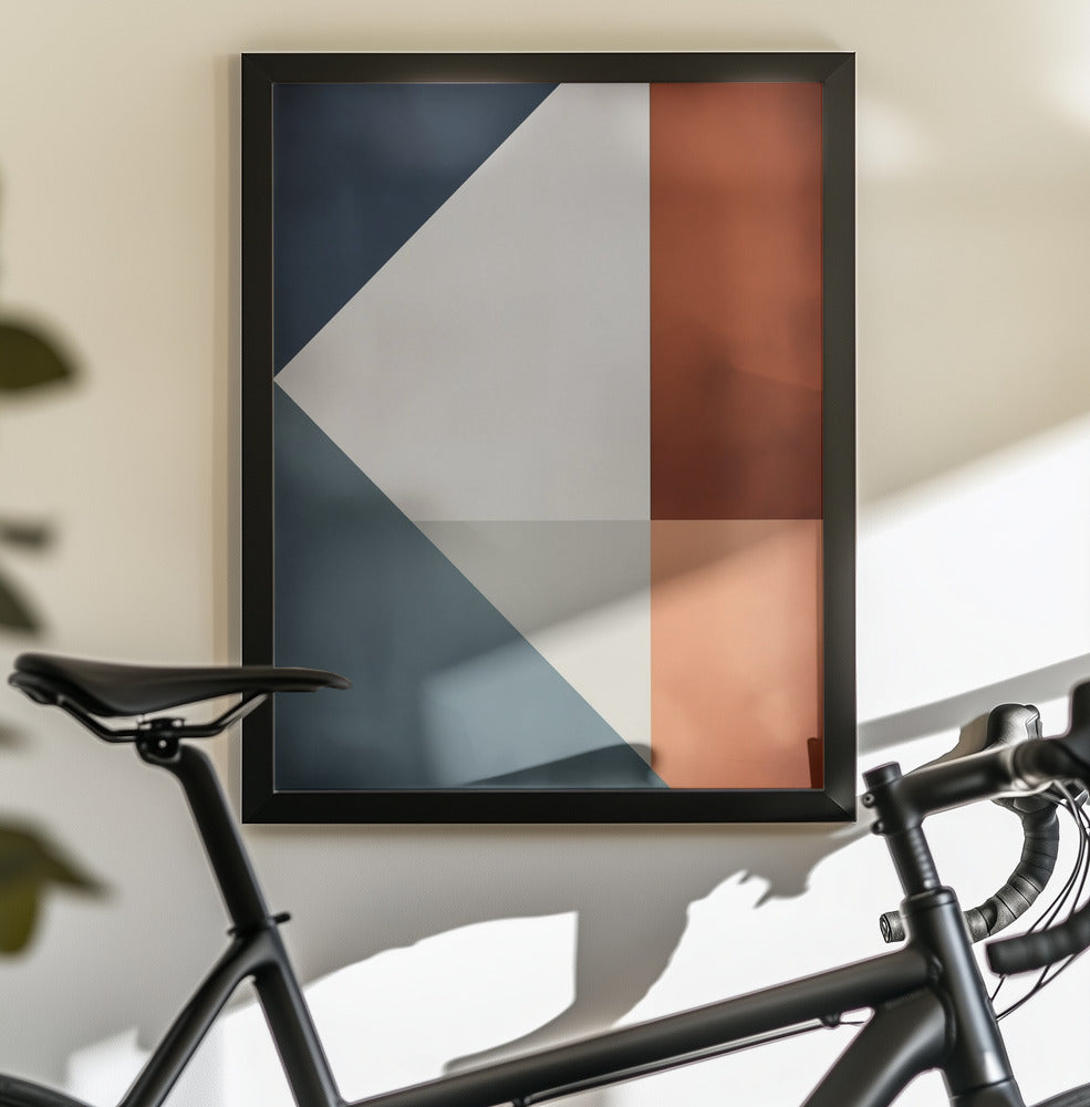 Perfect Geometric Shapes No 2 - Poster / Art Print - interiör