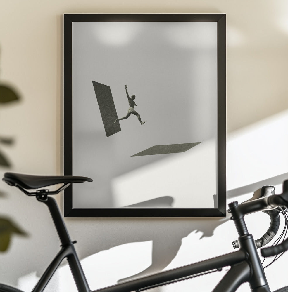 Not the one to wait - Poster / Art Print - interiör