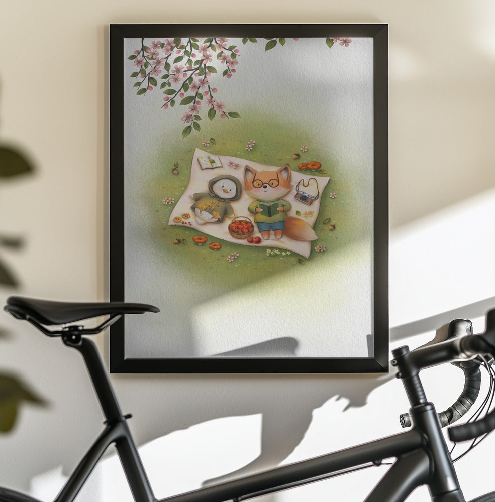 Picnic On the Grass - Poster / Art Print - interiör