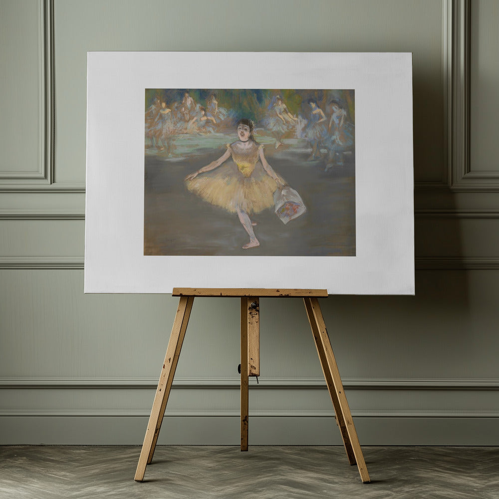 Dancer With a Bouquet - Poster / Art Print - interiör