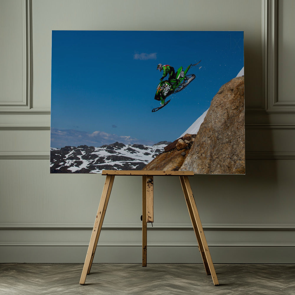 Free fall - Poster / Art Print - interiör