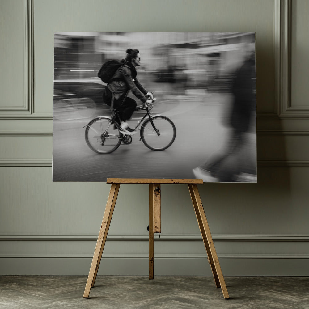 World in motion - Poster / Art Print - interiör