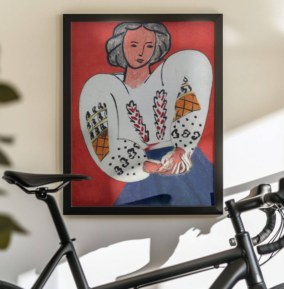 La Camicetta Romena 1940 - Poster / Art Print - interiör
