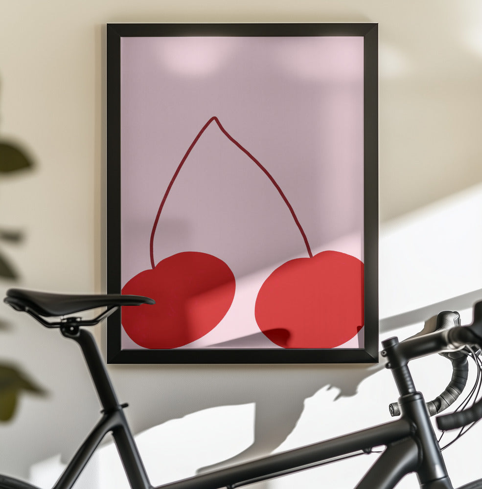 Cherry - Poster / Art Print - interiör