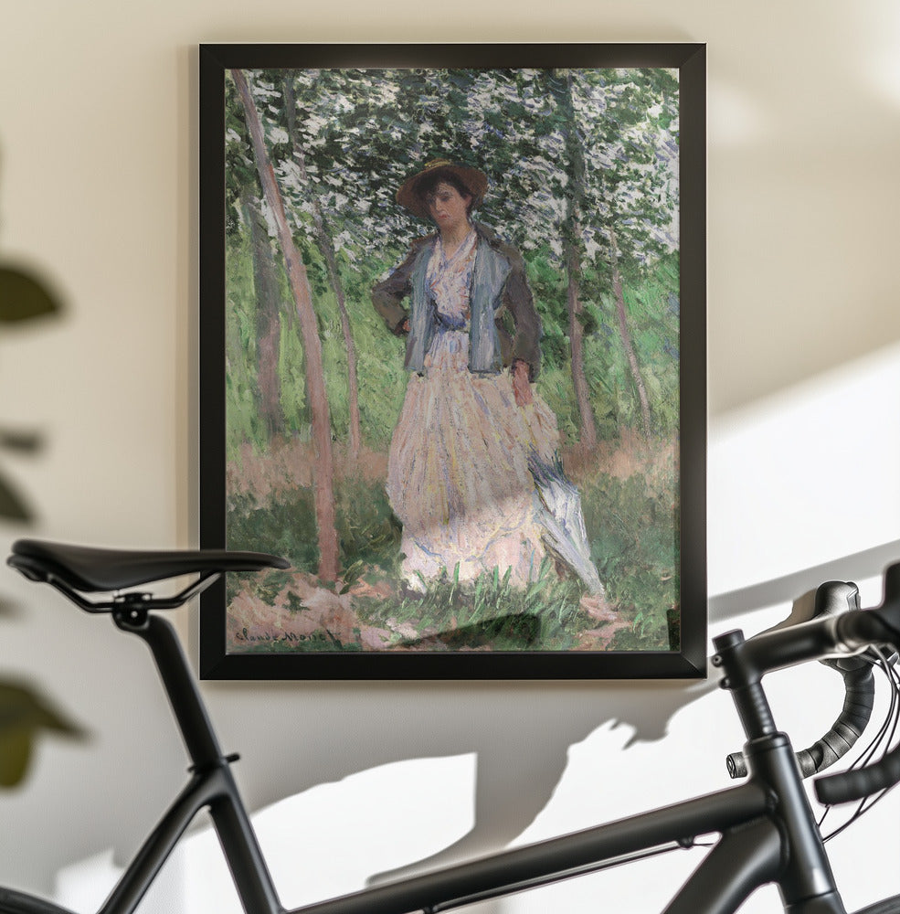 The Stroller (1887) - Poster / Art Print - interiör