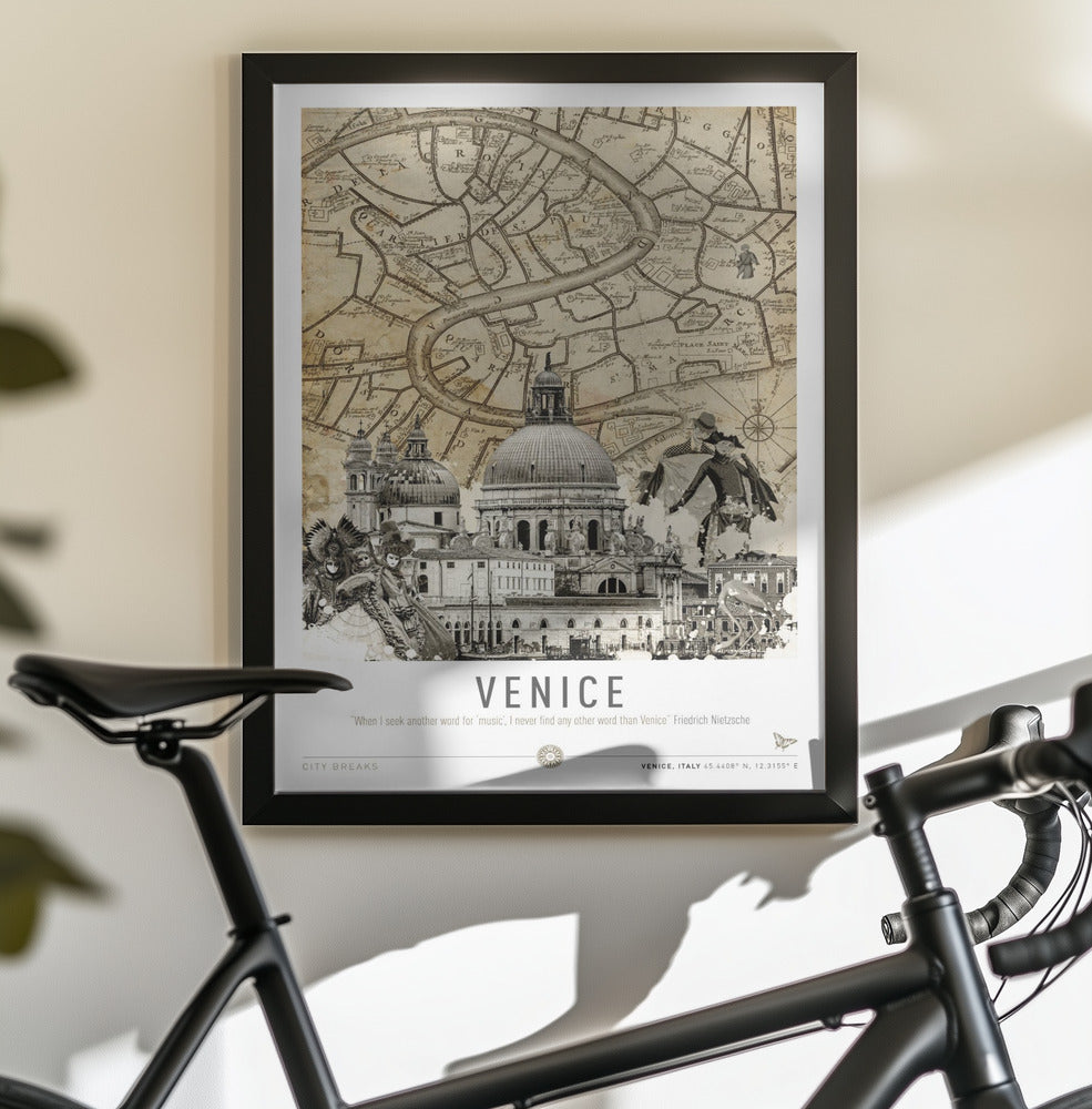 Venice (City Breaks) - Poster / Art Print - interiör