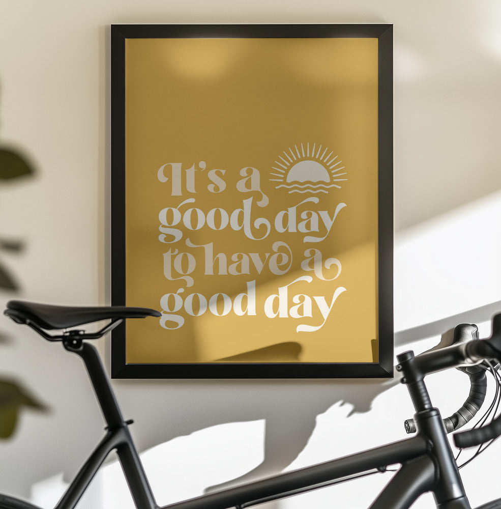 Good Day No1 - Poster / Art Print - interiör
