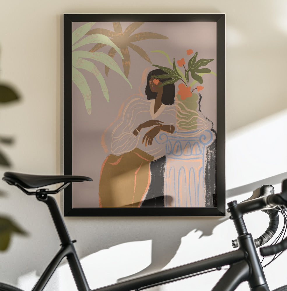 Waiting - Poster / Art Print - interiör