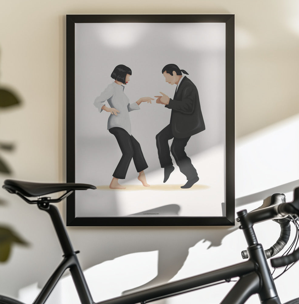 Pulp Fiction - Poster / Art Print - interiör