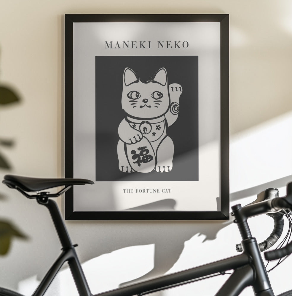 Manekineko - Poster / Art Print - interiör