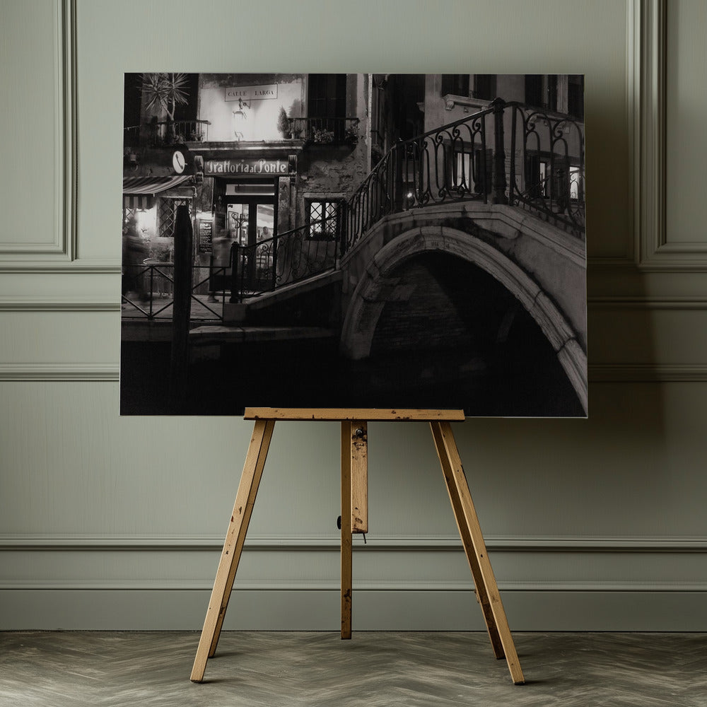 Trattoria al Ponte - Poster / Art Print - interiör