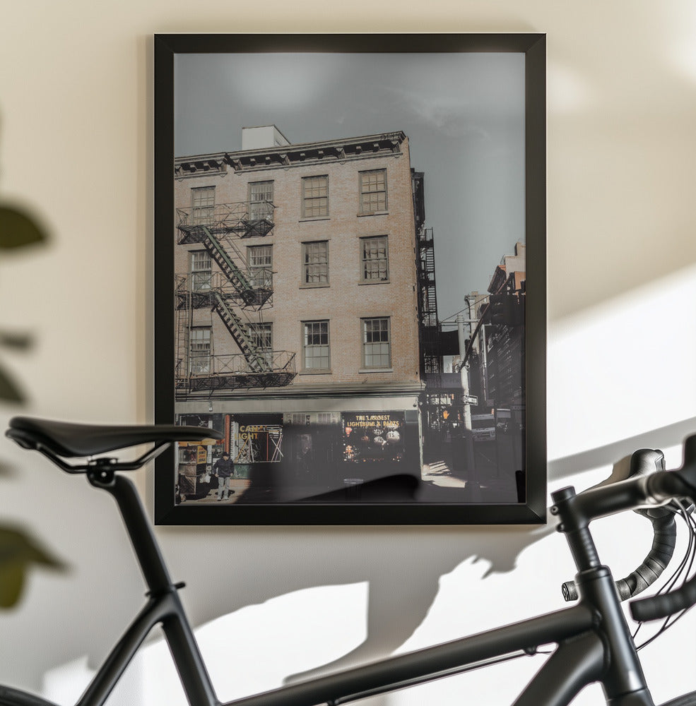 New York City Street scecne - Poster / Art Print - interiör