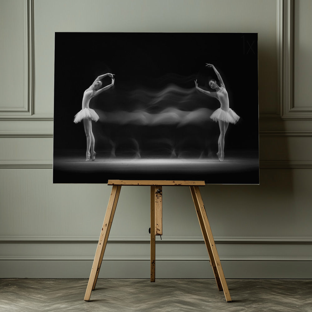 Double Pose - Poster / Art Print - interiör