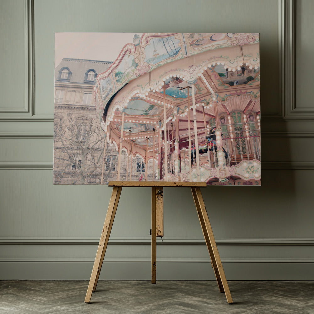 Paris Carousel - Poster / Art Print - interiör