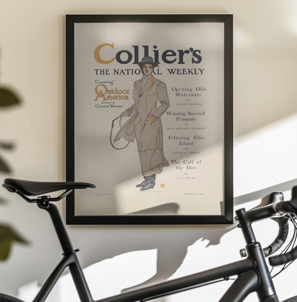 Collier's, the National Weekly, Containing Outdoor America - Poster / Art Print - interiör