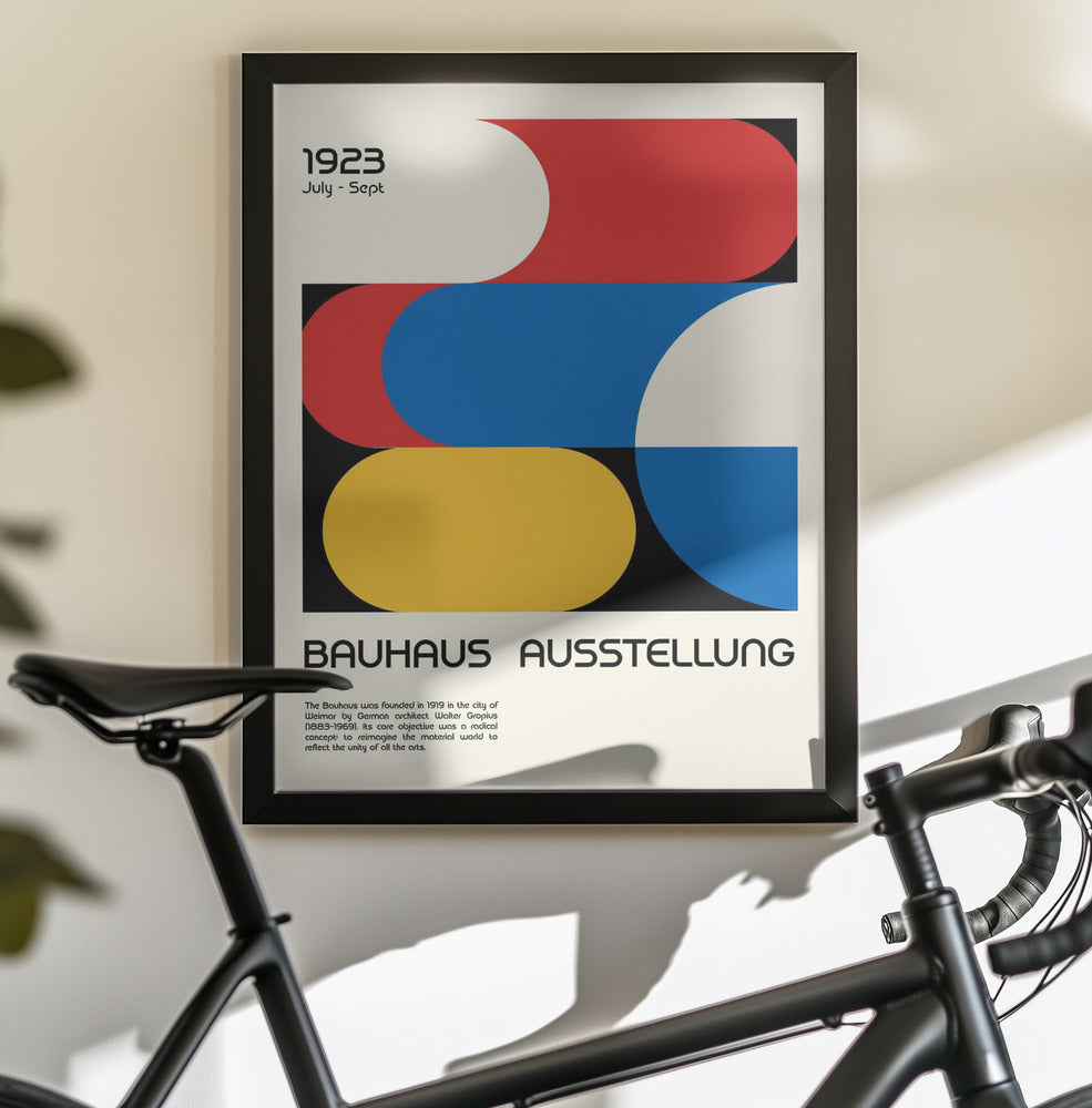 Bauhaus Ausstellung 1923 - Poster / Art Print - interiör