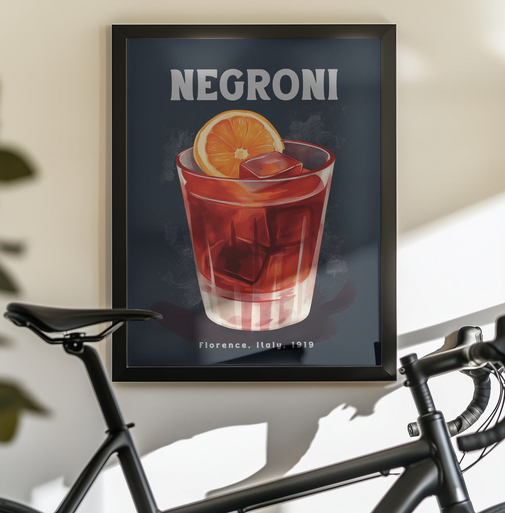 Negroni Florence 2 - Poster / Art Print - interiör