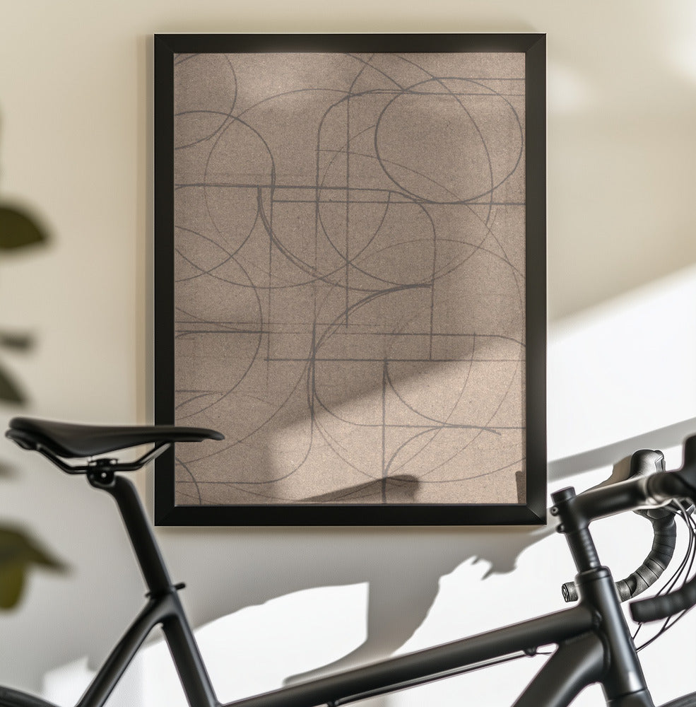 Curved 2 - Poster / Art Print - interiör