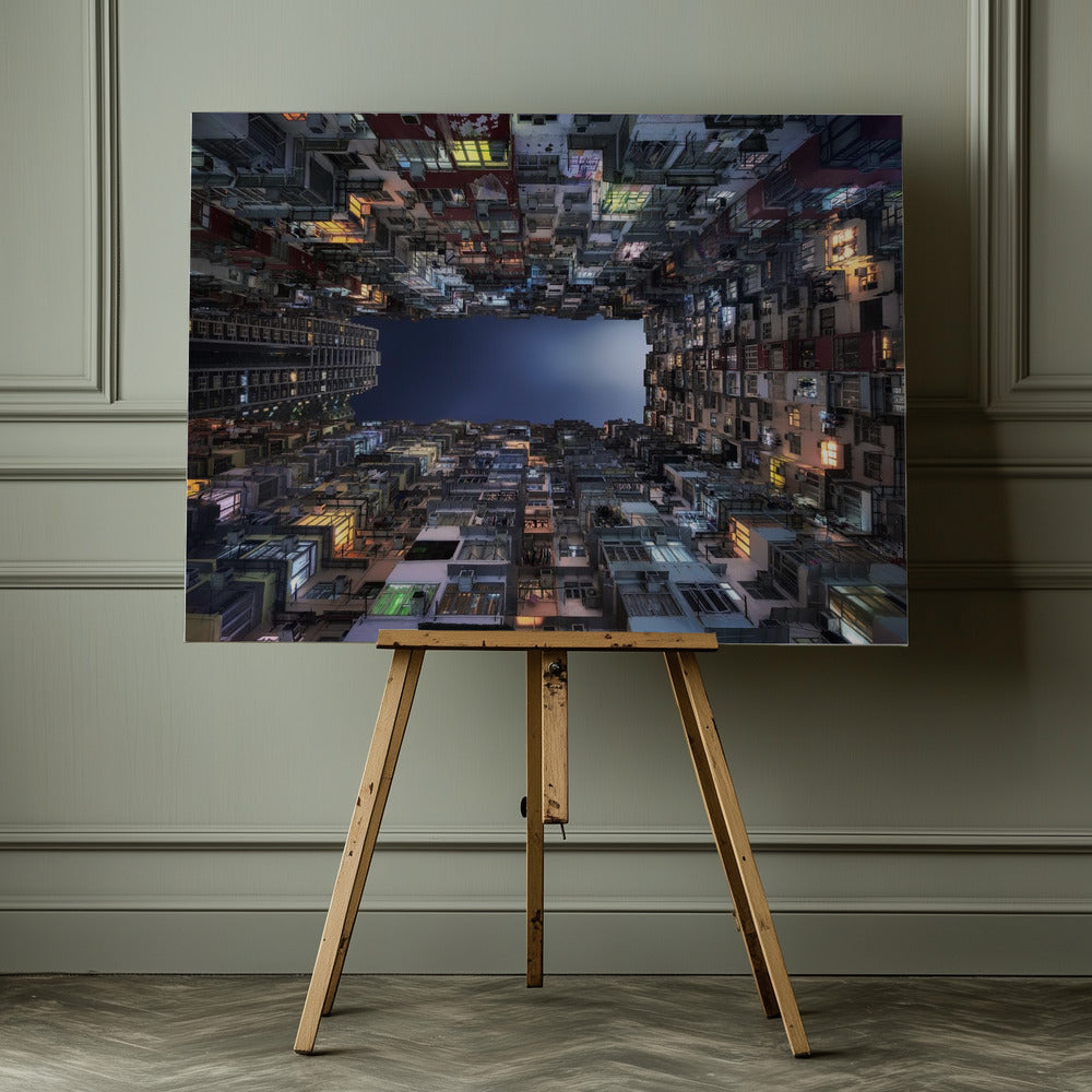 Beehive Buildings - Poster / Art Print - interiör