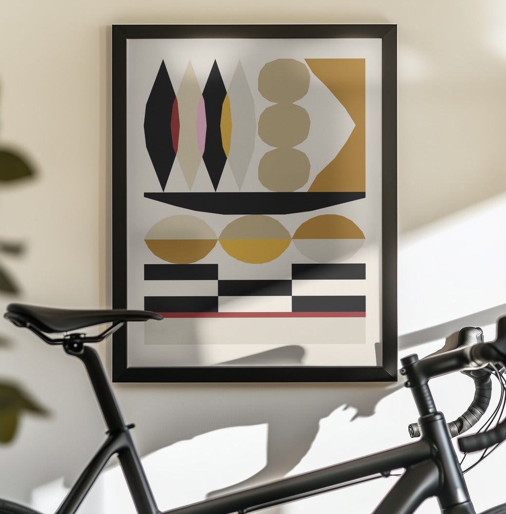 Abstract composition 25 - Poster / Art Print - interiör