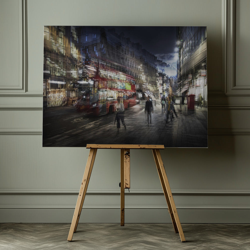 On the streets of London - Poster / Art Print - interiör