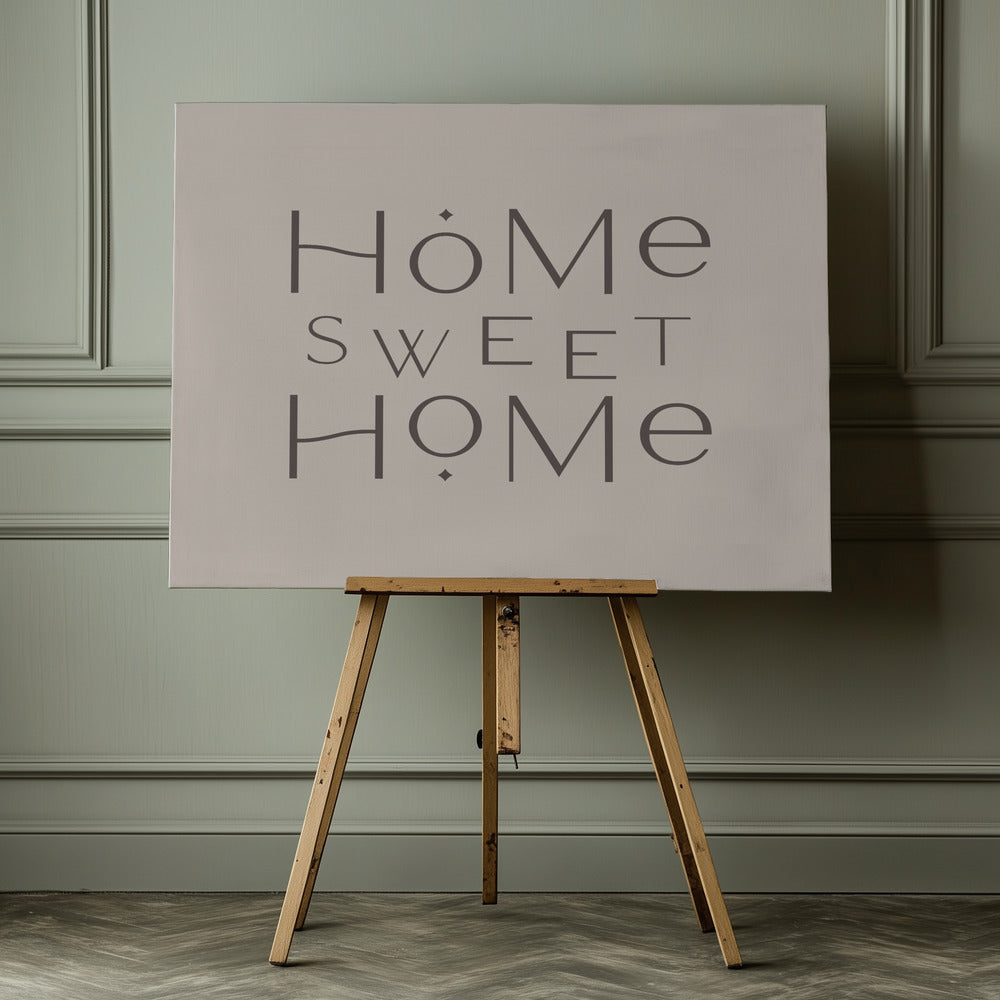 Home Sweet Home - Poster / Art Print - interiör