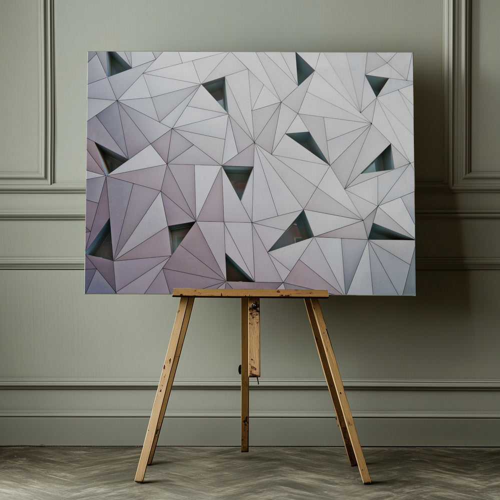 triangulation 1 - Poster / Art Print - interiör