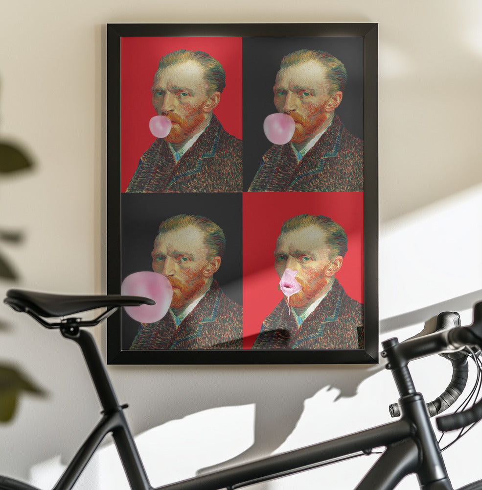 Vincent Gum Explosion - Poster / Art Print - interiör