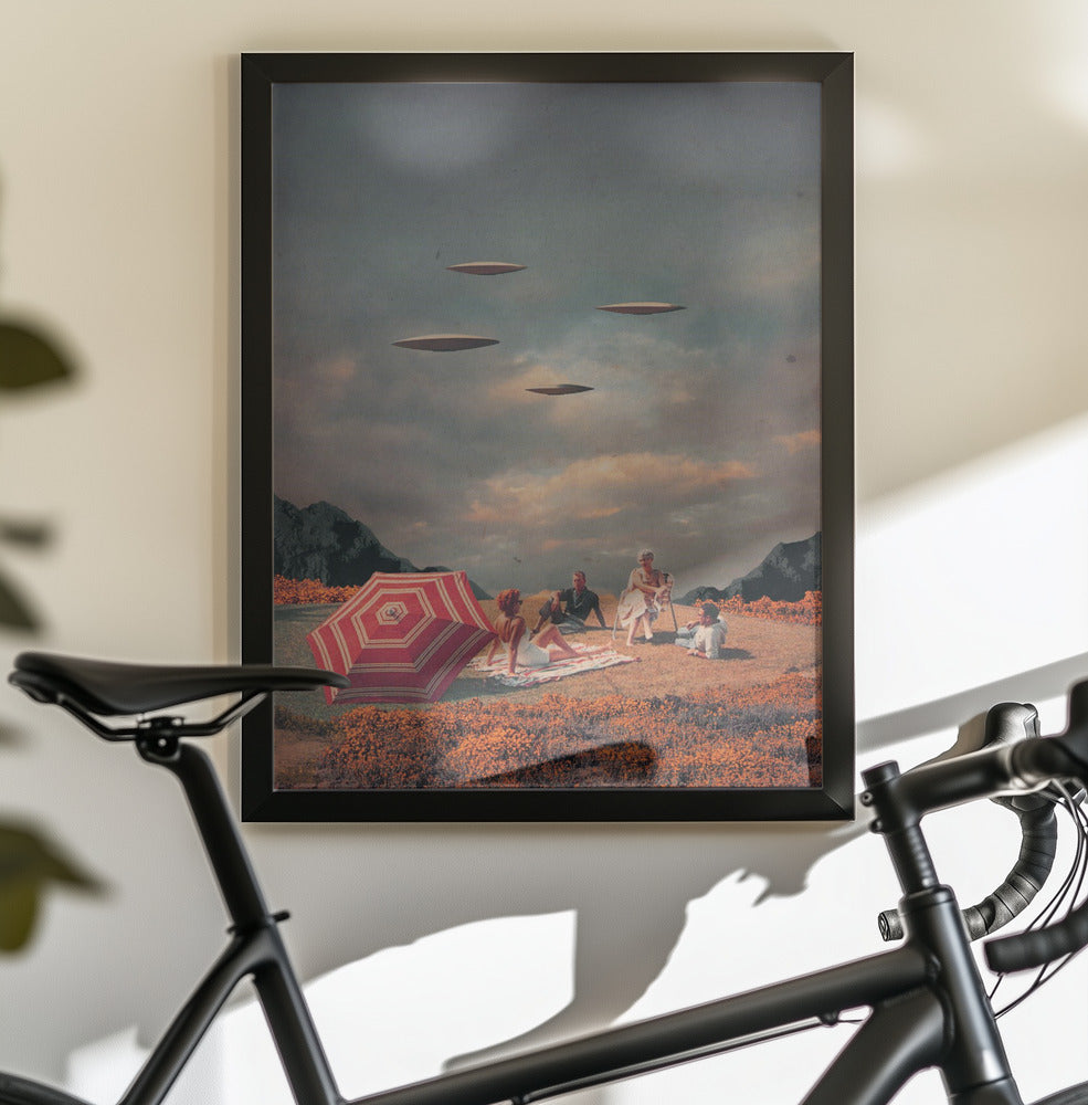 Pretend They Never Came - Poster / Art Print - interiör