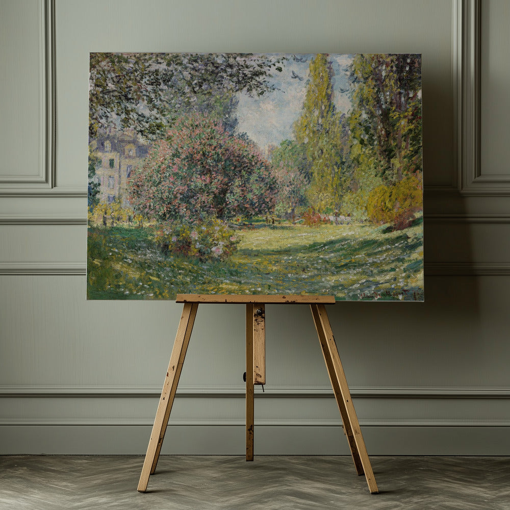 The Parc Monceau (1876) - Poster / Art Print - interiör