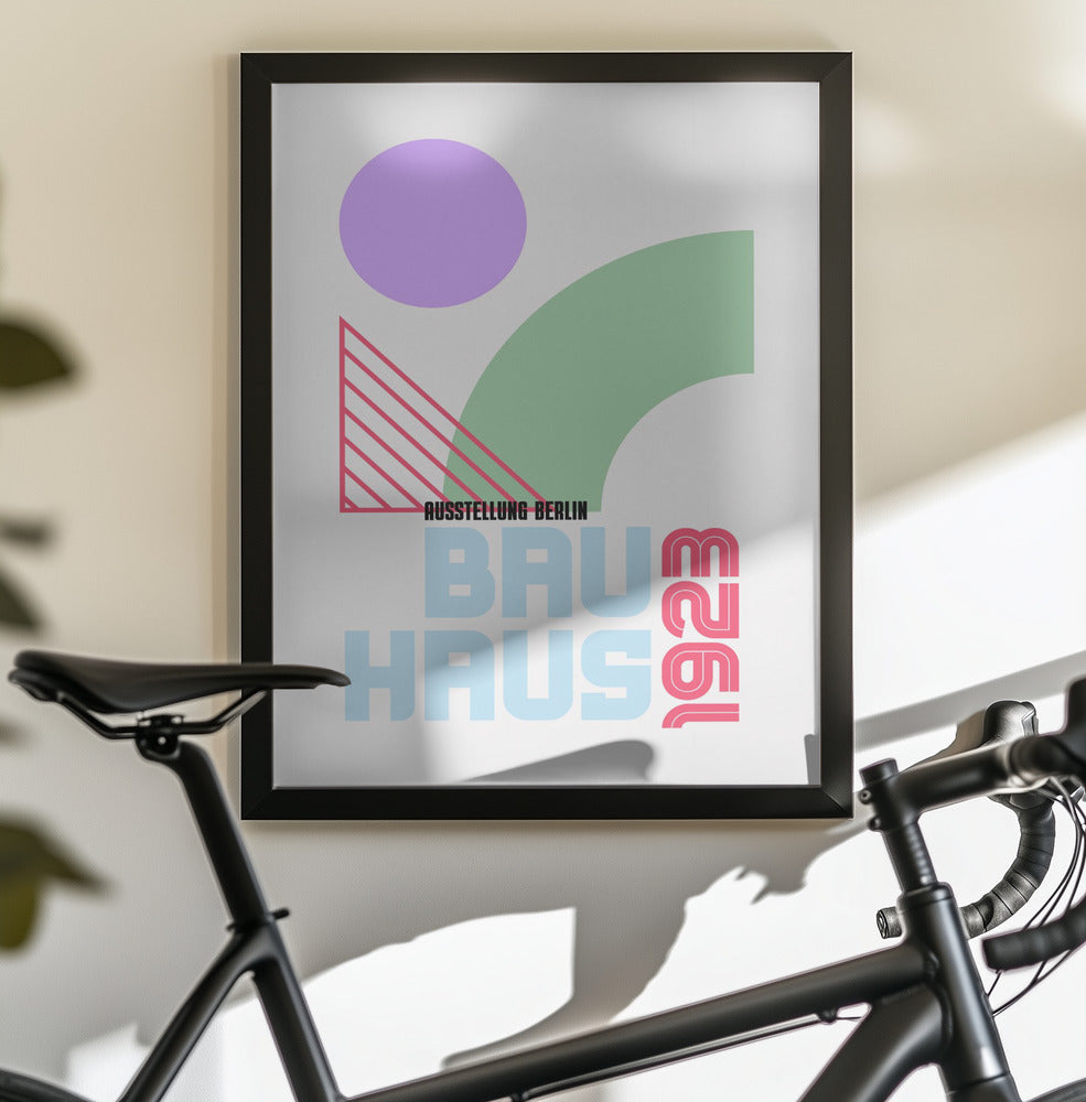 Bauhaus 1923 #2 - Poster / Art Print - interiör