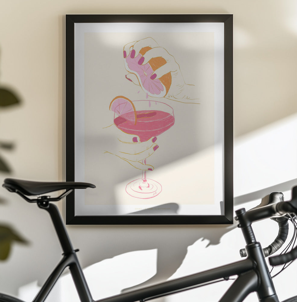 Jlr Cocktail - Poster / Art Print - interiör