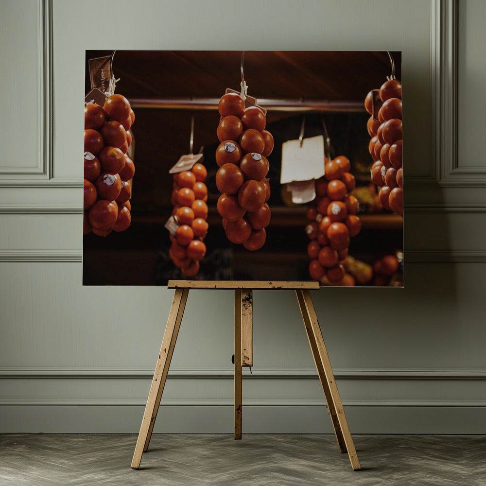 Barcelona Tomatoes - Poster / Art Print - interiör
