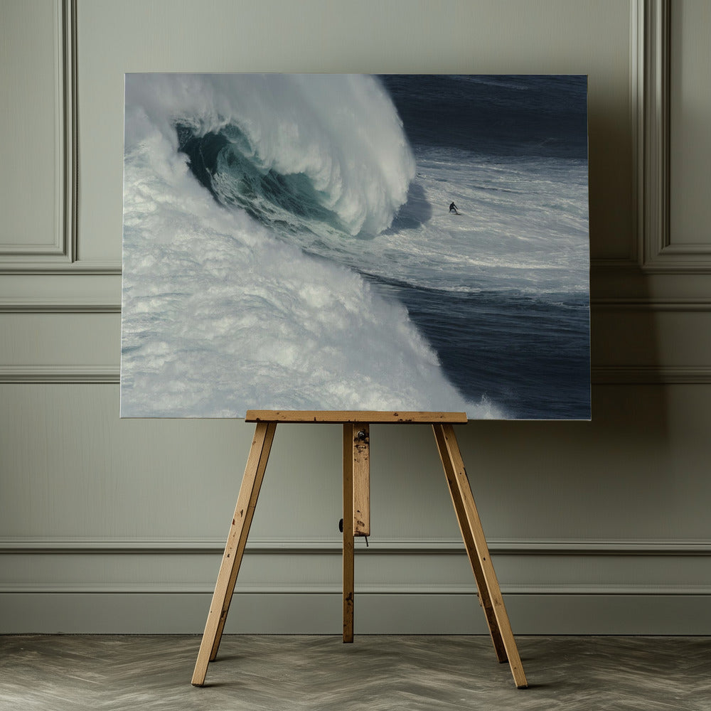 Nazaré North Canyon - Poster / Art Print - interiör
