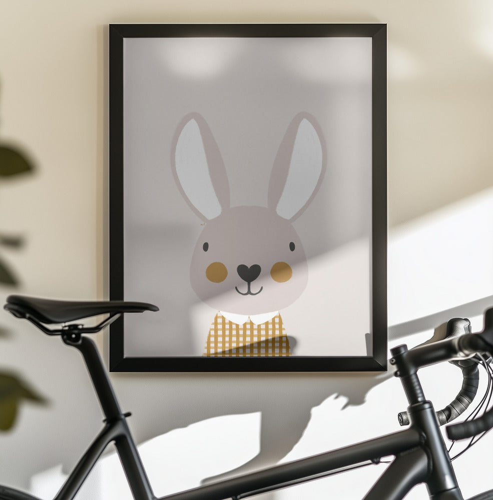 Bunny 24x36 - Poster / Art Print - interiör