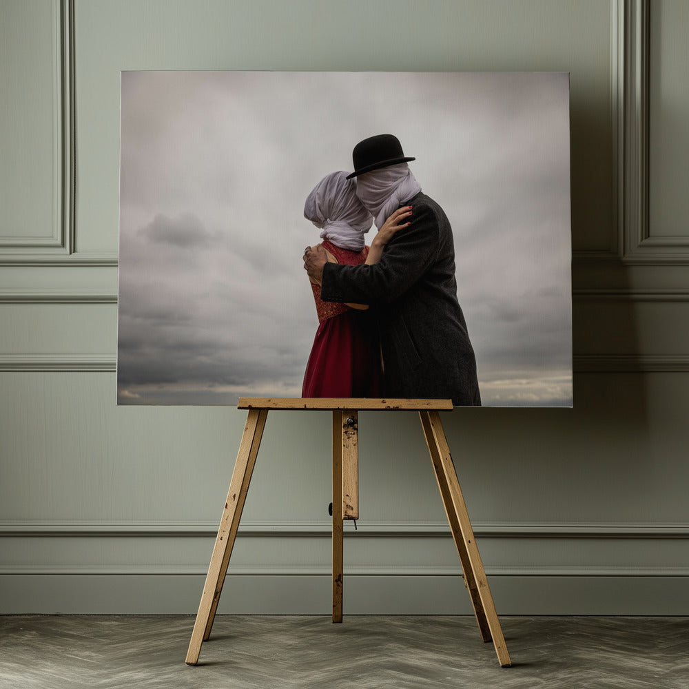 The Lovers then and Now - Poster / Art Print - interiör