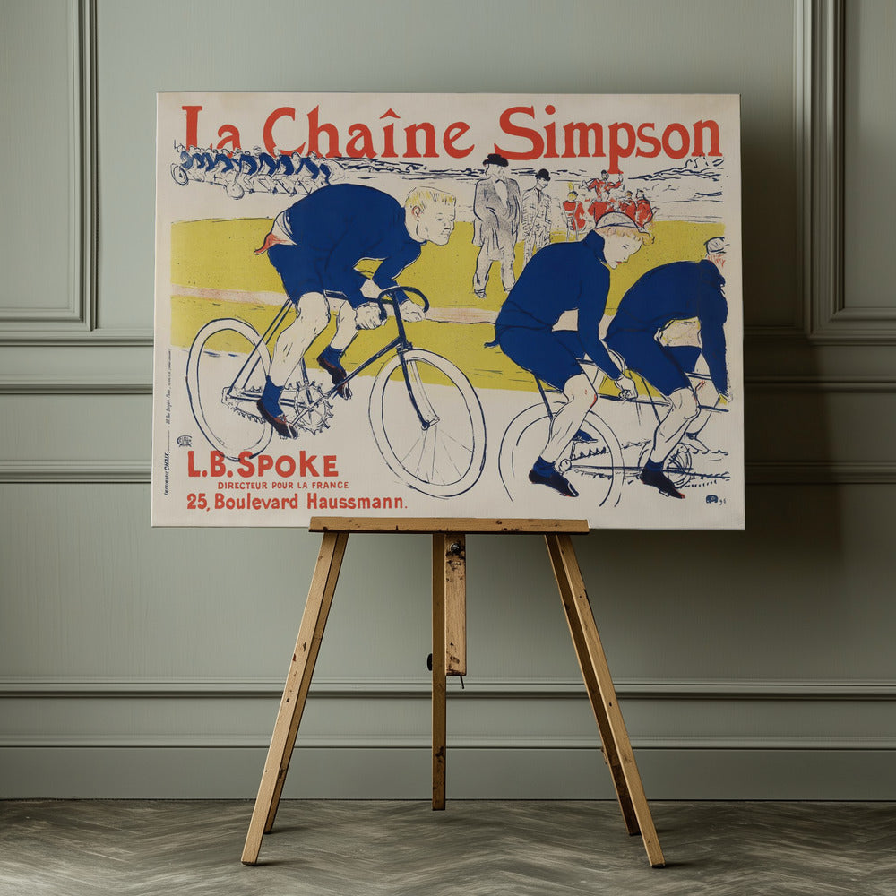 The Simpson Chain (1896) - Poster / Art Print - interiör
